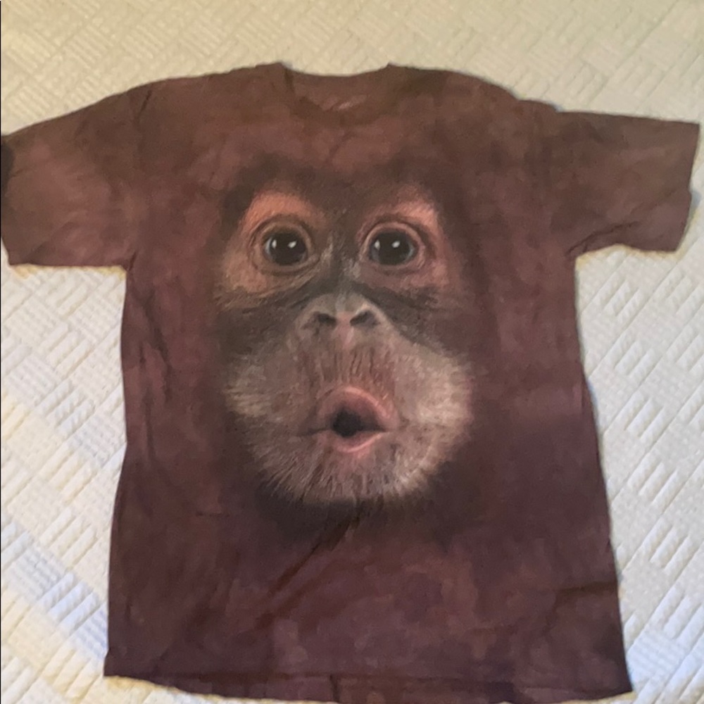Big Face Animal orangutan t-shirt